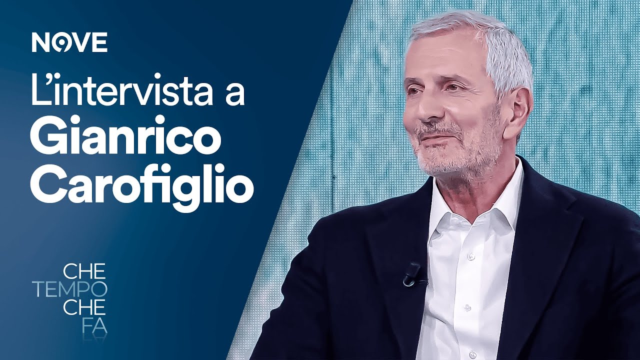 L'intervista a Gianrico Carofiglio | Che tempo che fa
