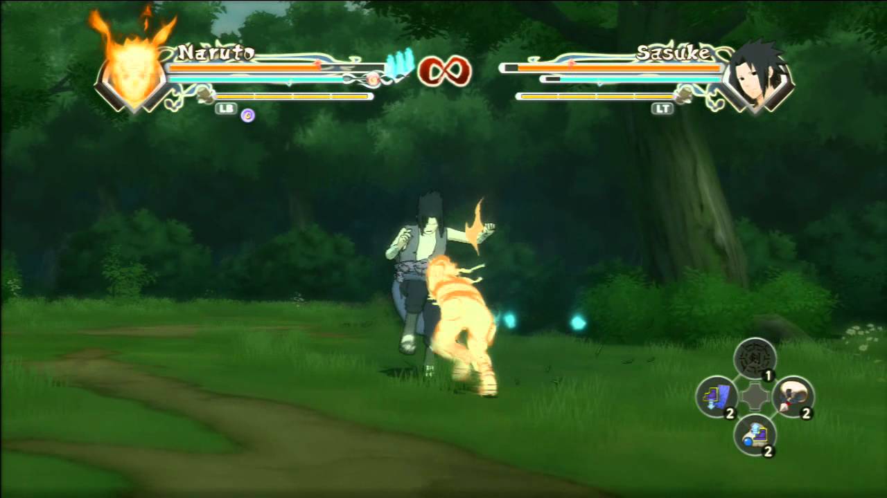 Naruto Generations: KCM Naruto's Moveset