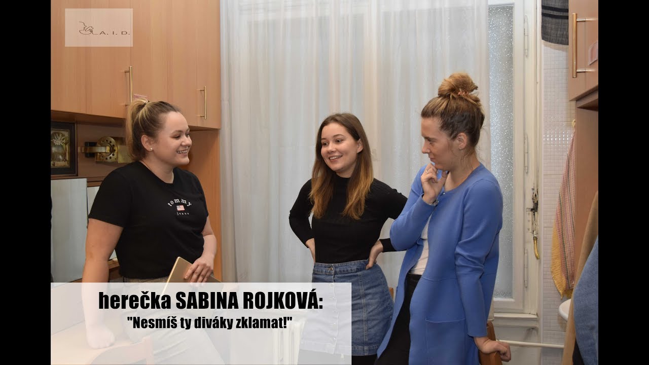 A.I.D. - herečka Sabina Rojková