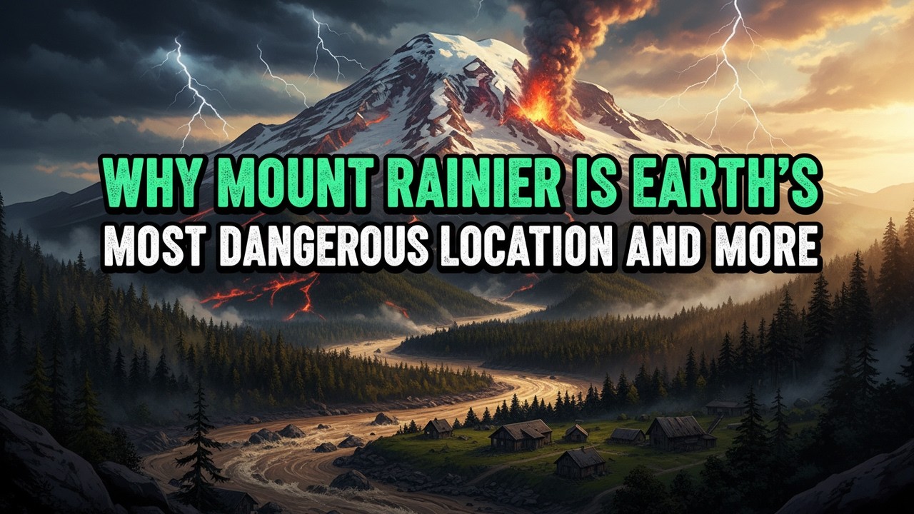Boring Geography For Sleep | Why Mount Rainier is Earth's Most DANGEROUS Location and more