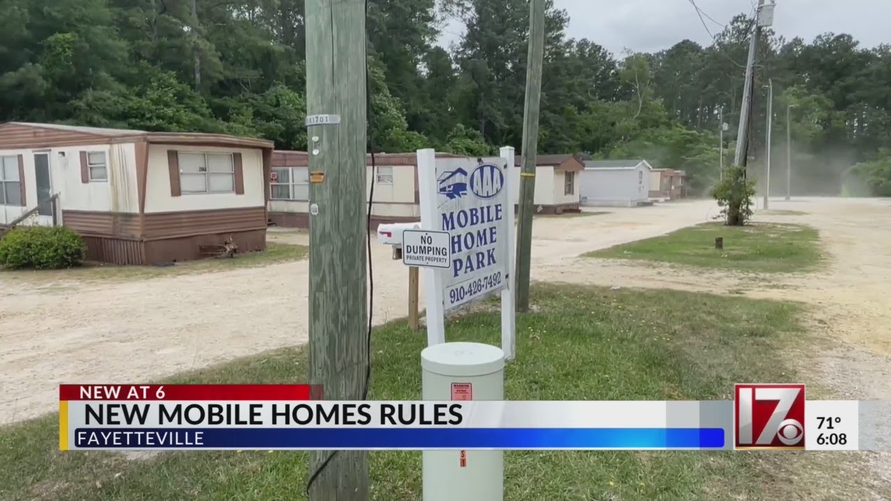Fayetteville mobile home park owner concerned city will act on ordinance to take property