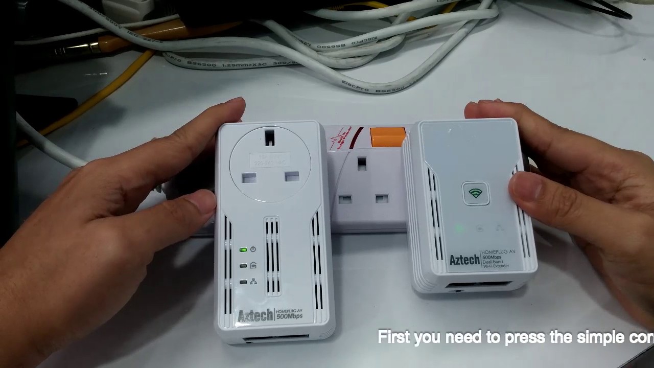 How to pair HomePlugs? HL117EP & HL117EW