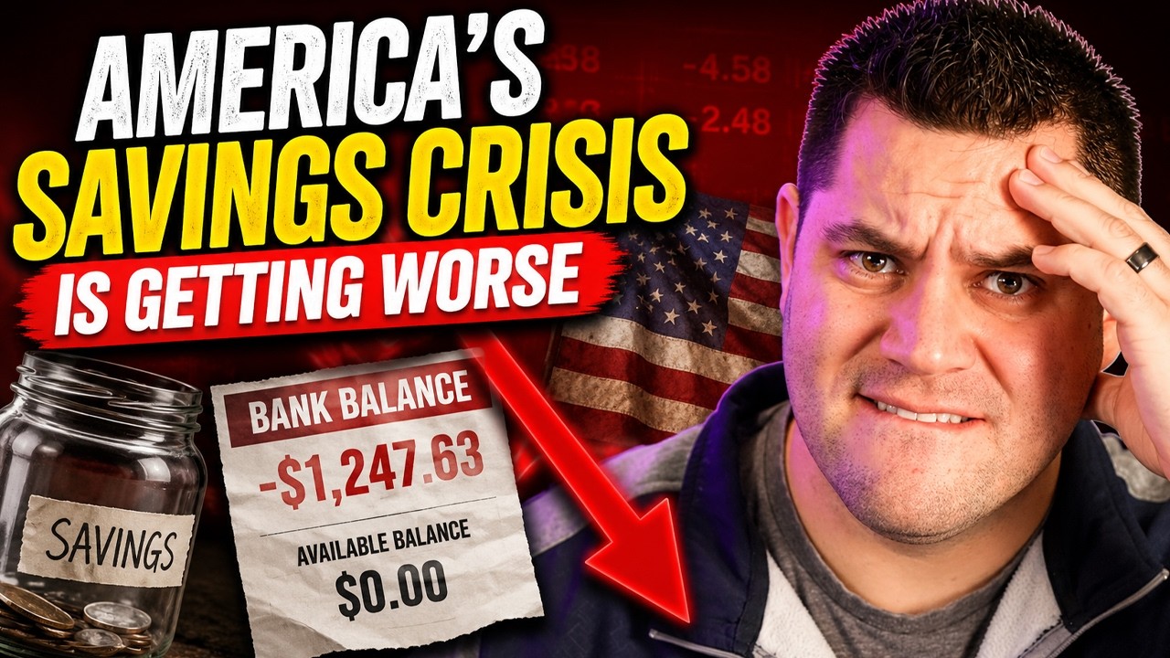 Americans Have A Savings Crisis That's Getting Worse