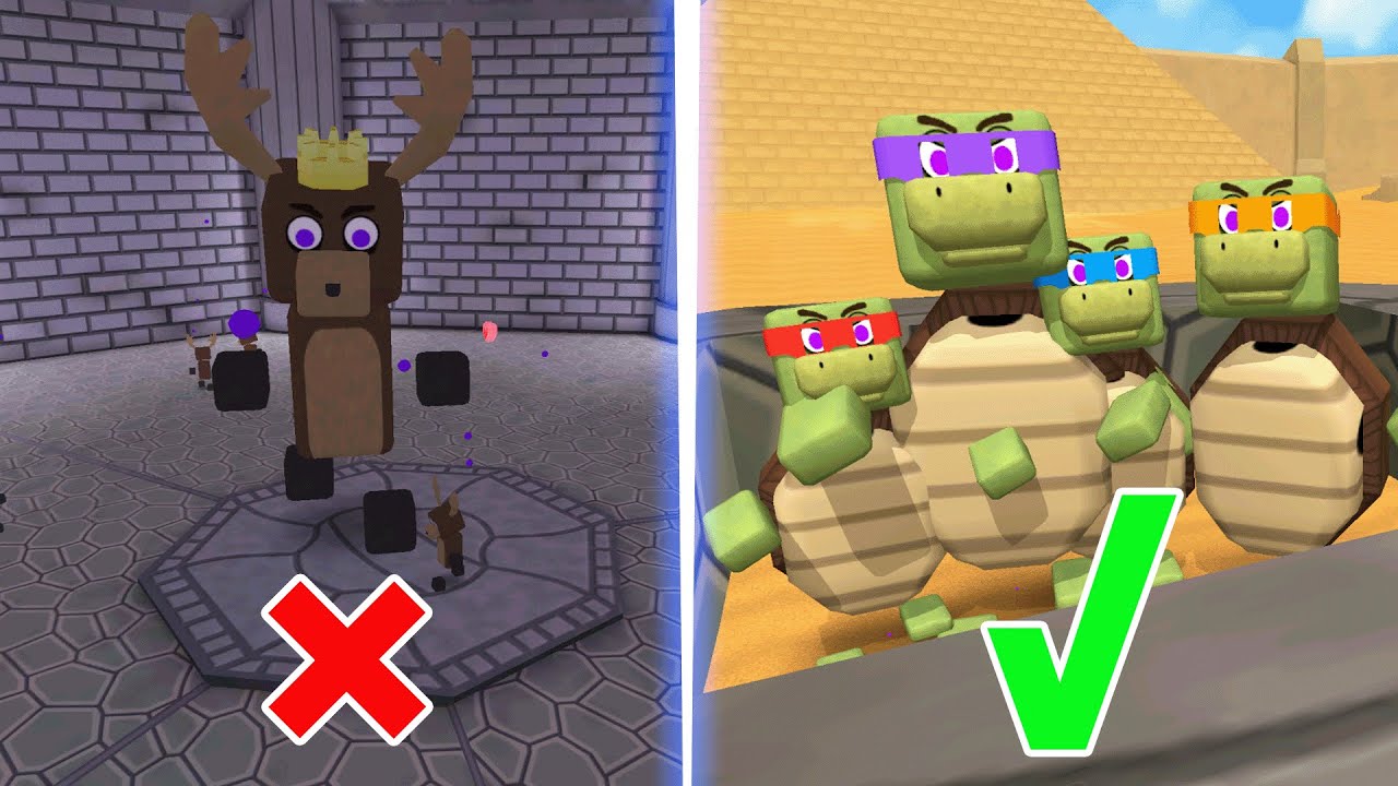 Desert Ninja Turtle or King Reindeer - Super Bear Adventure Gameplay Walkthrough