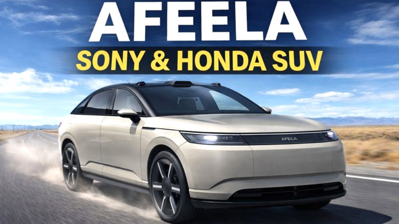 Sony и Honda представили внедорожник Afeela, и это меняет всё.