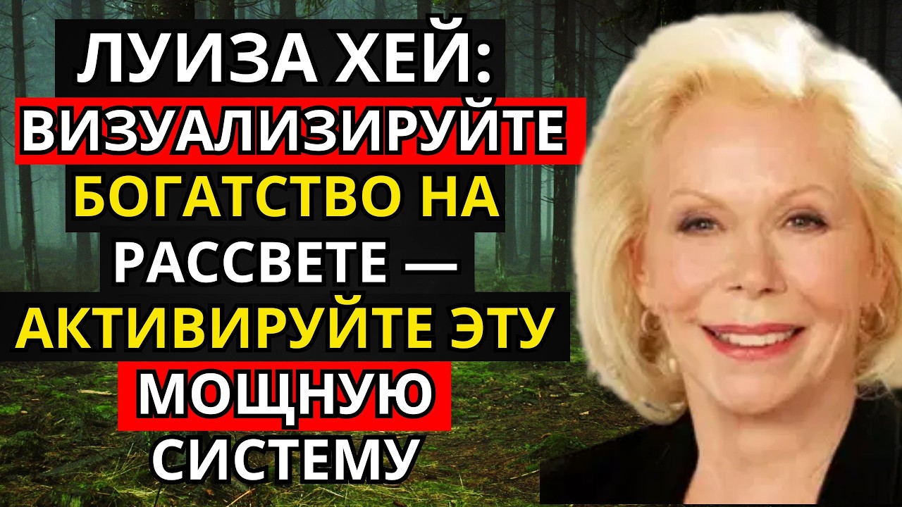 Луиза Хей: Визуализируйте богатство на рассвете, АКТИВИРУЙТЕ эту мощную систему.