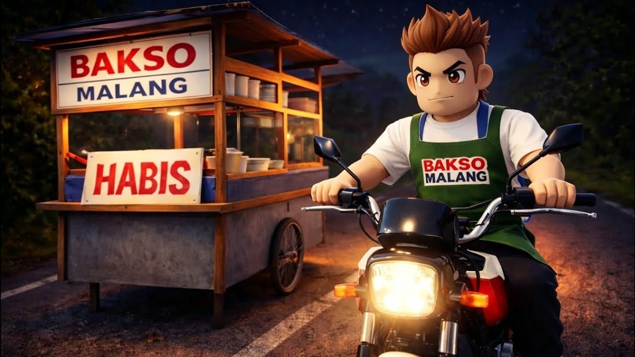 Roblox : bakso malang anomalies perfect shift ending.