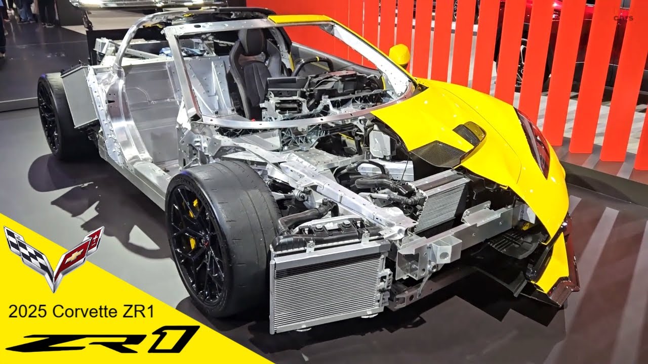 2025 Chevrolet Corvette ZR1 at the Los Angeles Auto Show 2024