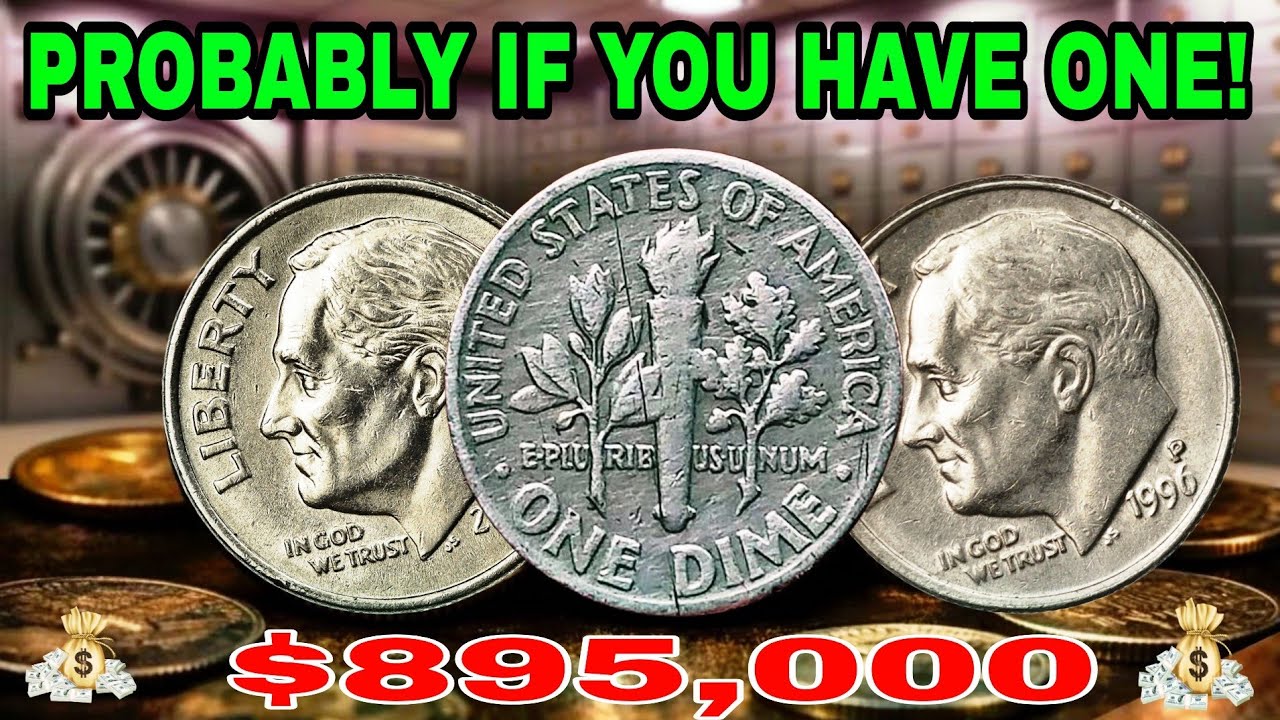From Ordinary to Priceless Top 6 Rare & Valuable Roosevelt Dimes That Could Make You Rich Overnight!