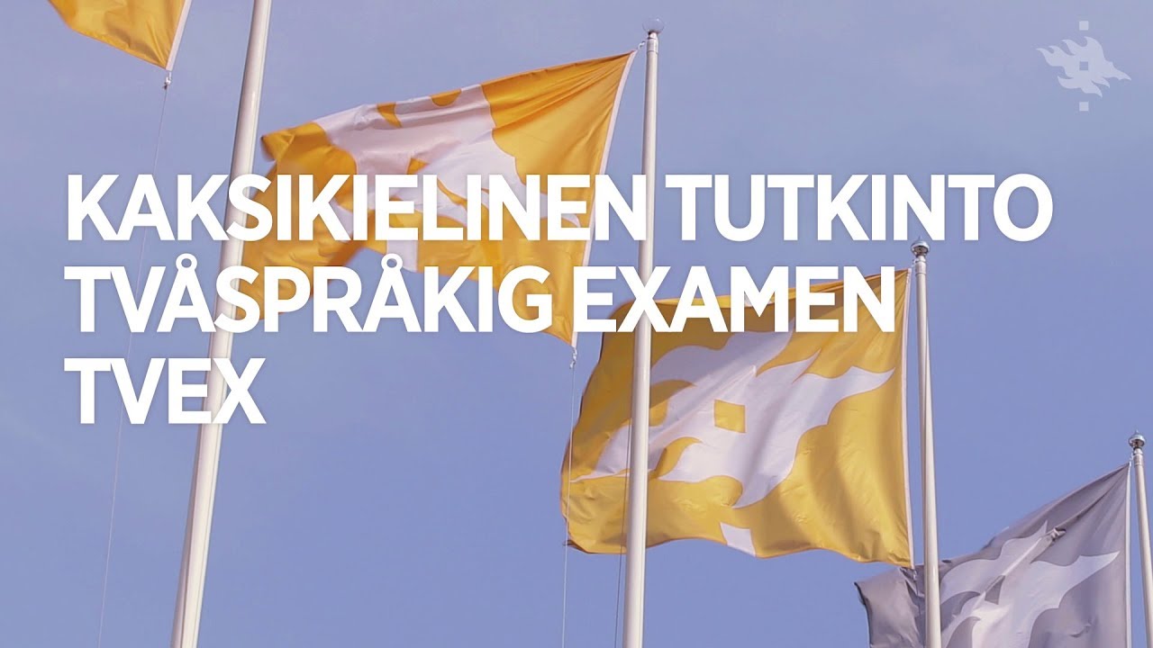 Tv&aring;spr&aring;kig examen &ndash; Kaksikielinen tutkinto | Helsingfors universitet