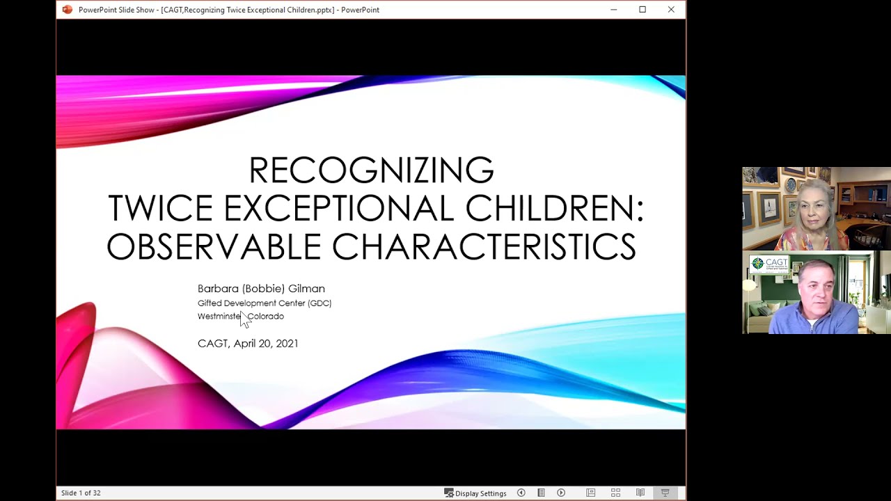 Coversations with CAGT - Bobbie Gilman
