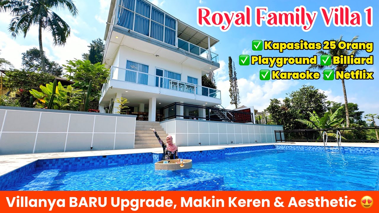 BARU UPGRADE‼️VILLA ESTETIK POOL-NYA VIBES UBUD 😍 Mulai 2 Jutaan Aja || ROYAL FAMILY VILLA 1