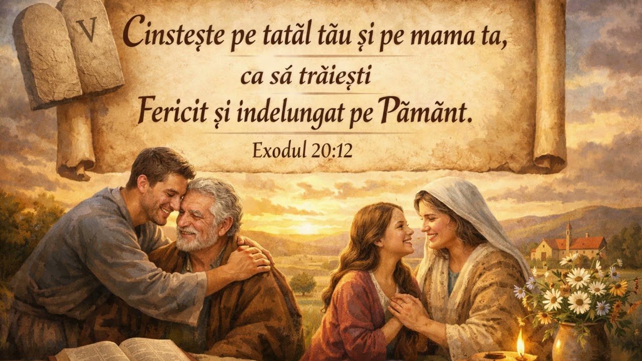 Porunca a 5 a – „Cinstește pe tatăl tău și pe mama