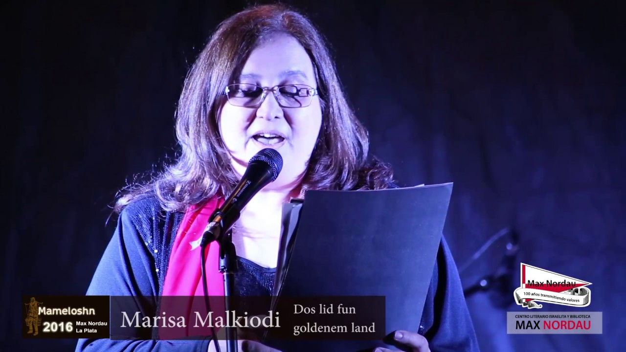 DOS LID FUN GOLDENEM LAND - MARISA MALKIODI - MAMELOSHN 2016