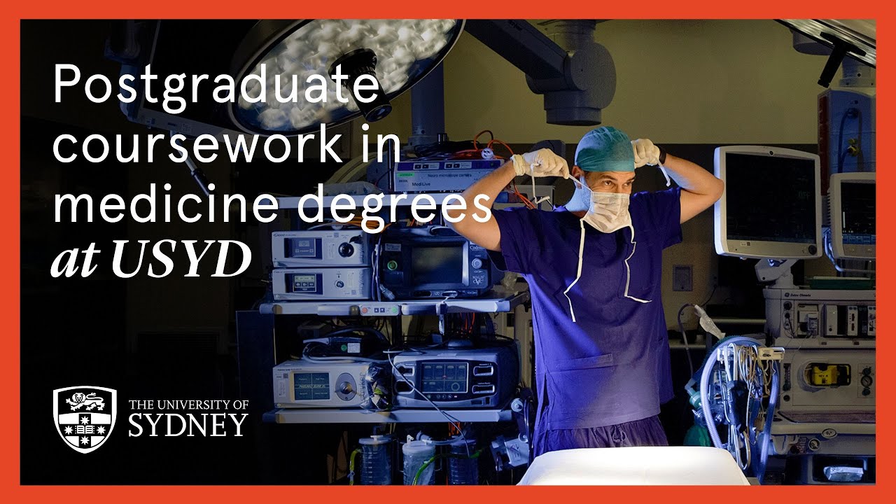 Postgraduate coursework in medicine degrees at Sydney