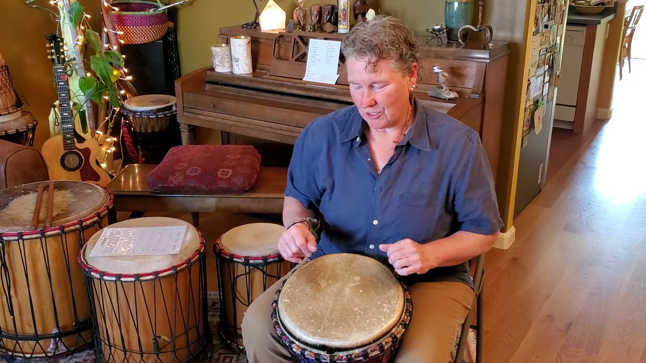 Yankadi djembe 1 instruction
