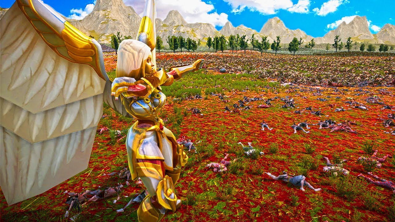 ANGEL GENERAL vs 3 MILLION DEMON ARMY !! Ultimate Epic Battle Simulator 2 | UEBS 2