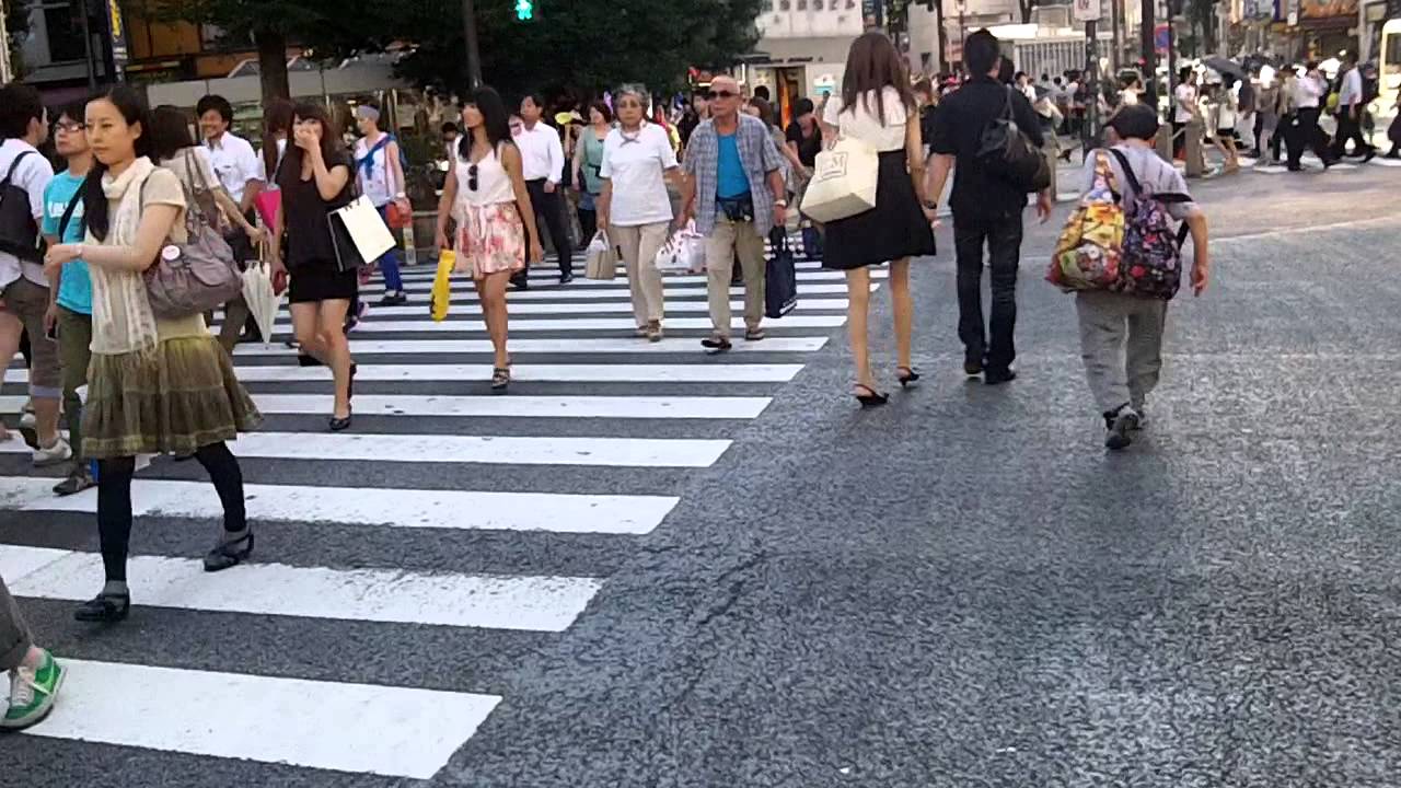 Walking around Shibuya Tokyo Japan
