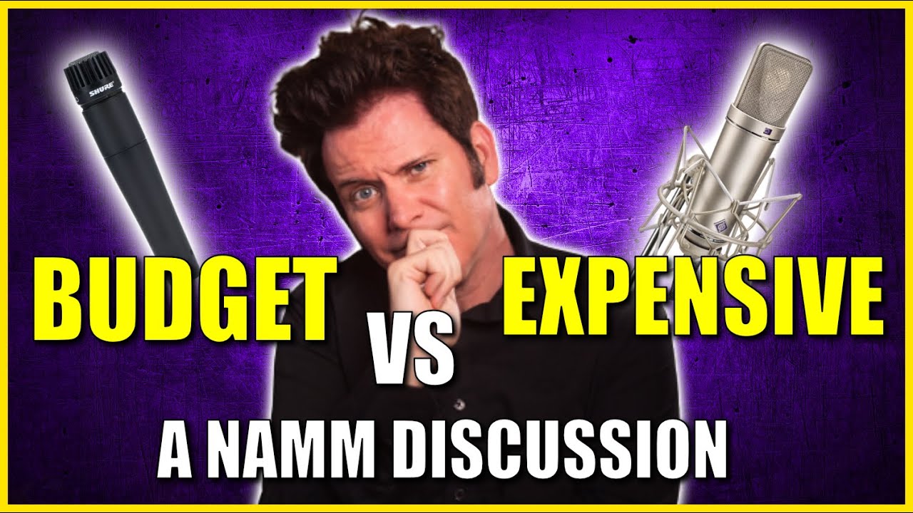 Budget vs Expensive Microphones: A Chat With With Rob Mayzes & Adam Steel at NAMM 2023