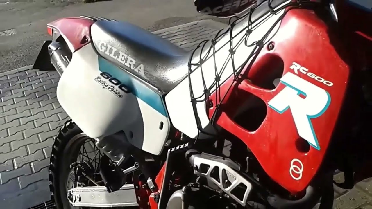 Gilera RC600 - A Forgotten Hero Of Adventure Motorcycles