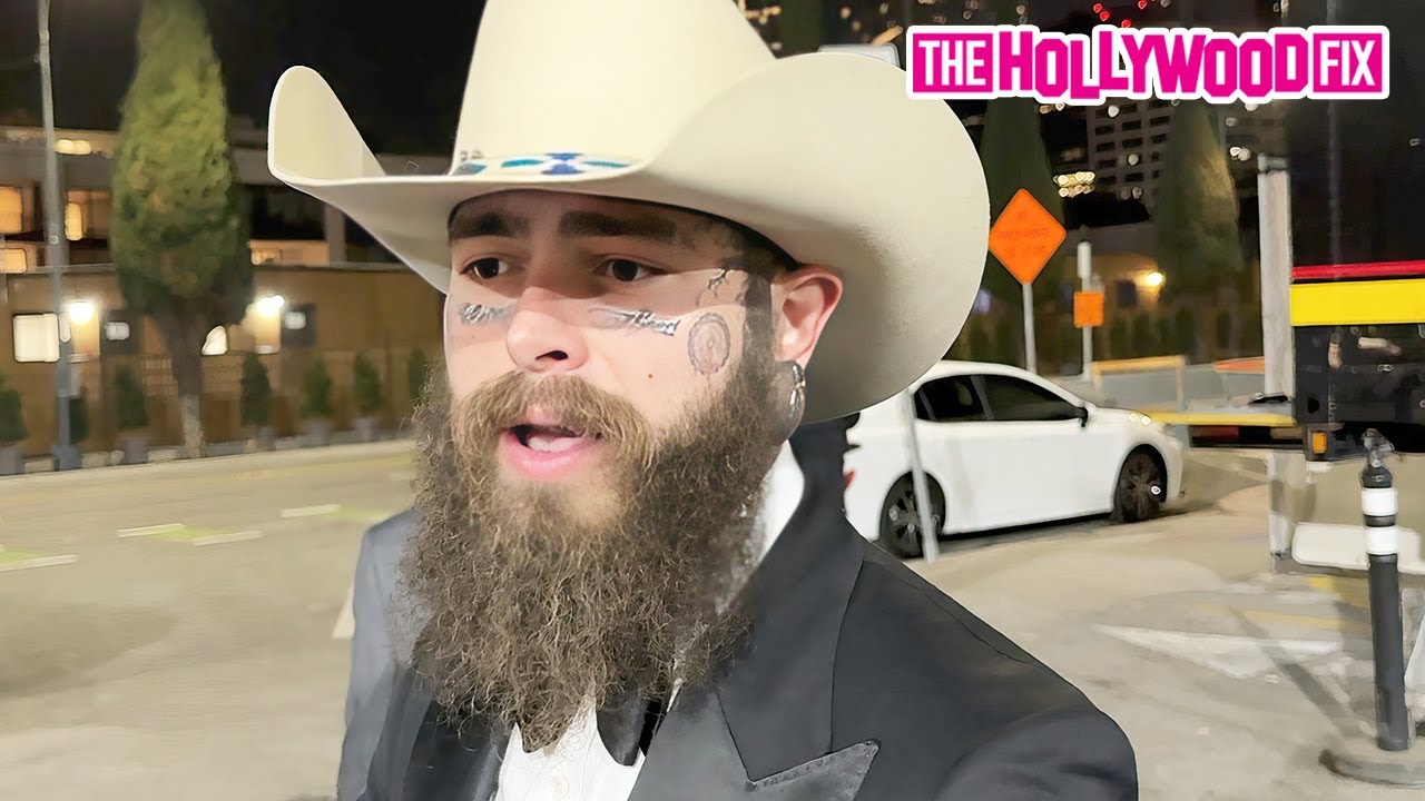 Post Malone Escorts Alicia Keys, Praises Firefighters, First Responders & Signs Autographs In L.A.