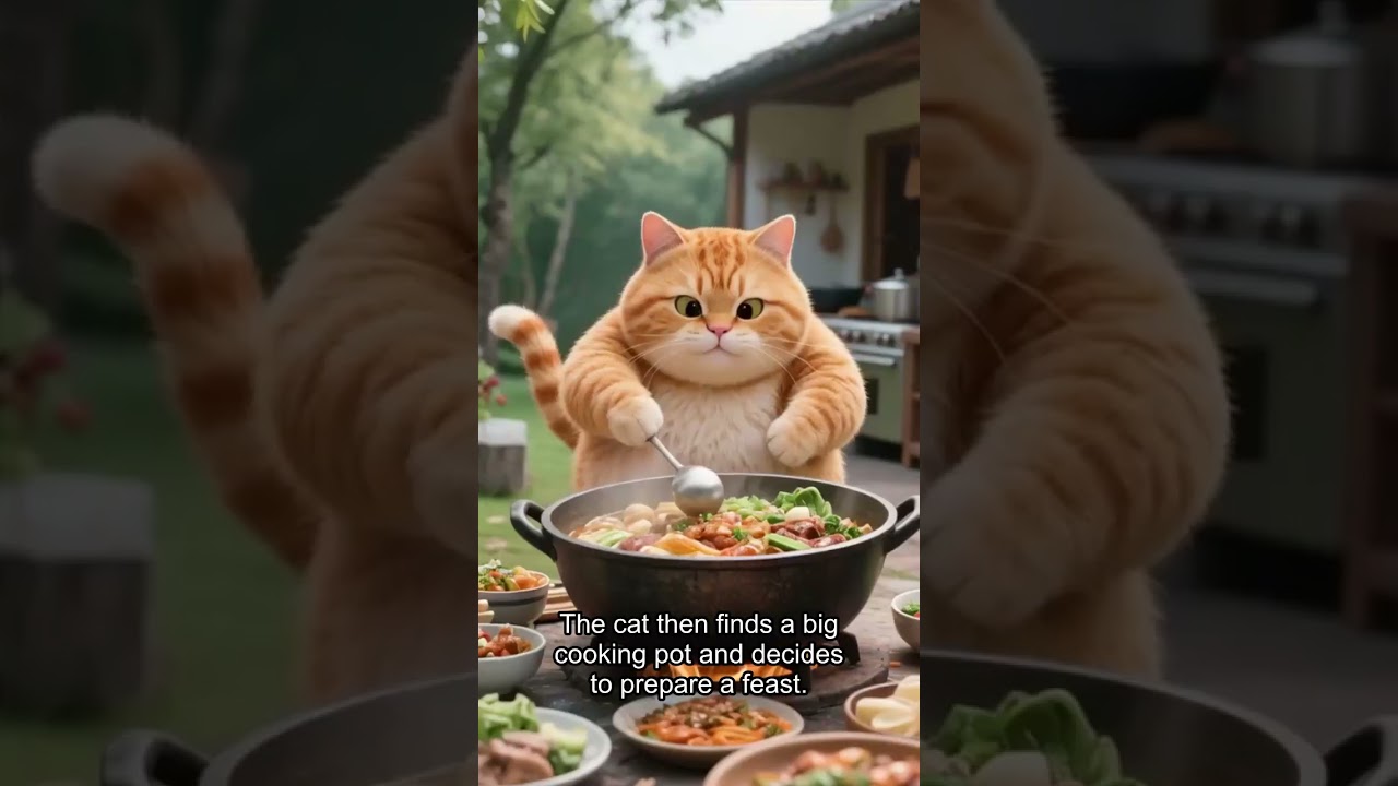 LaughStream Channel EP21_The cat and VS cucumber