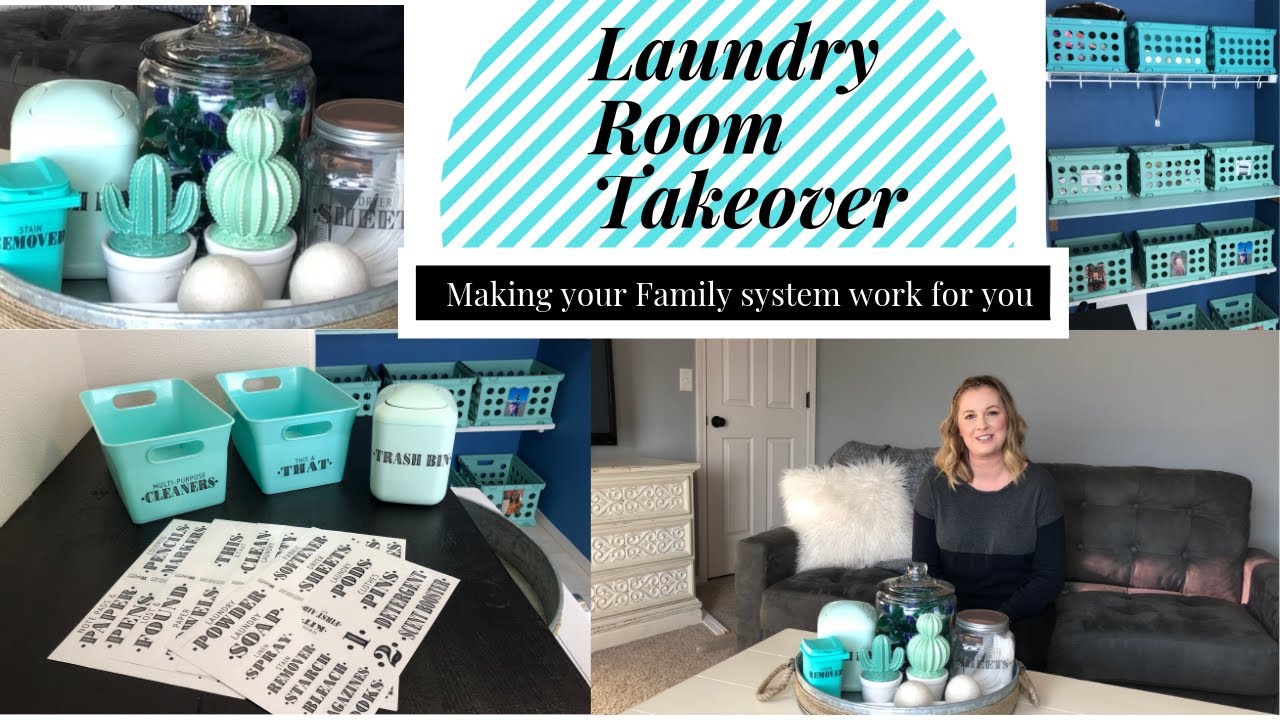 Laundry Room Organization Video