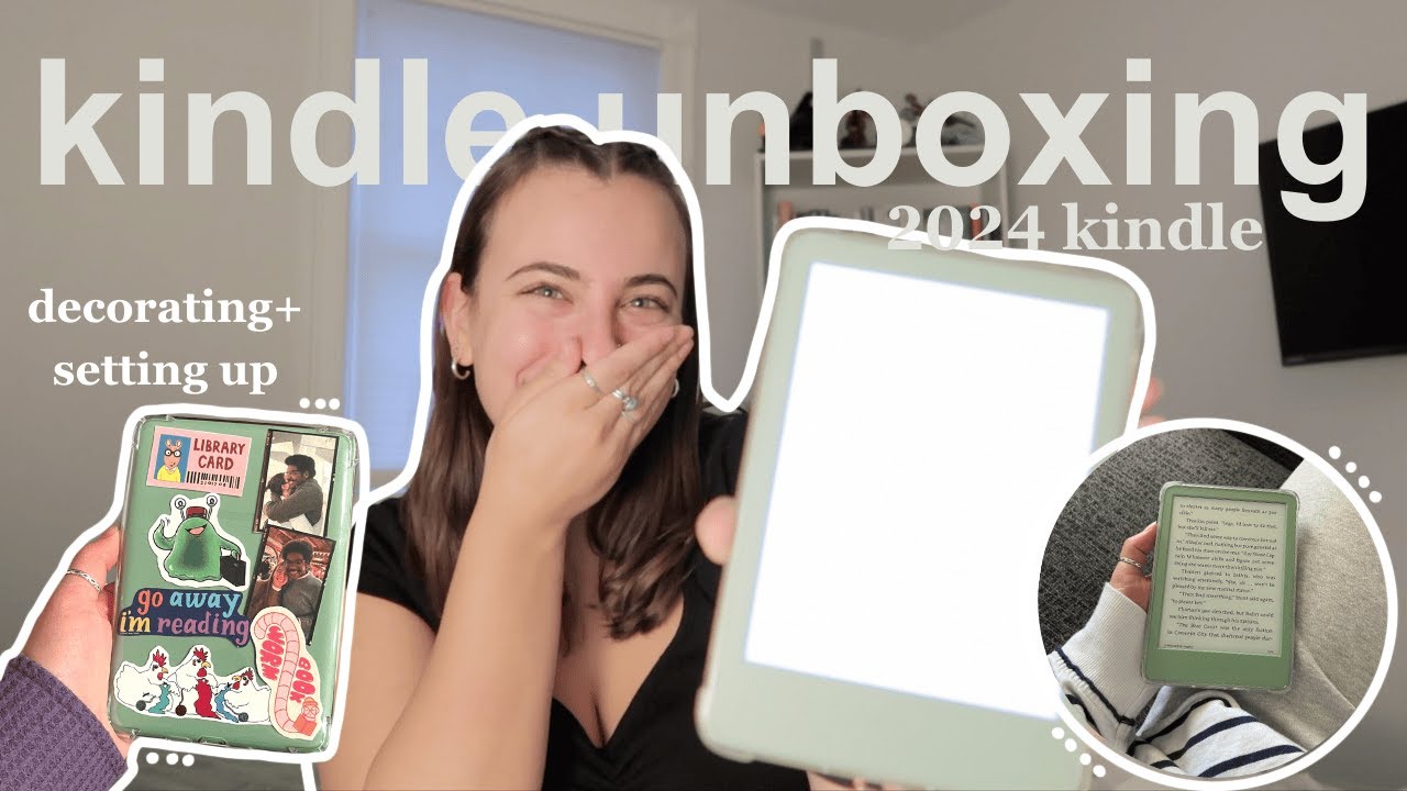 2024 kindle unboxing | my FIRST kindle!!
