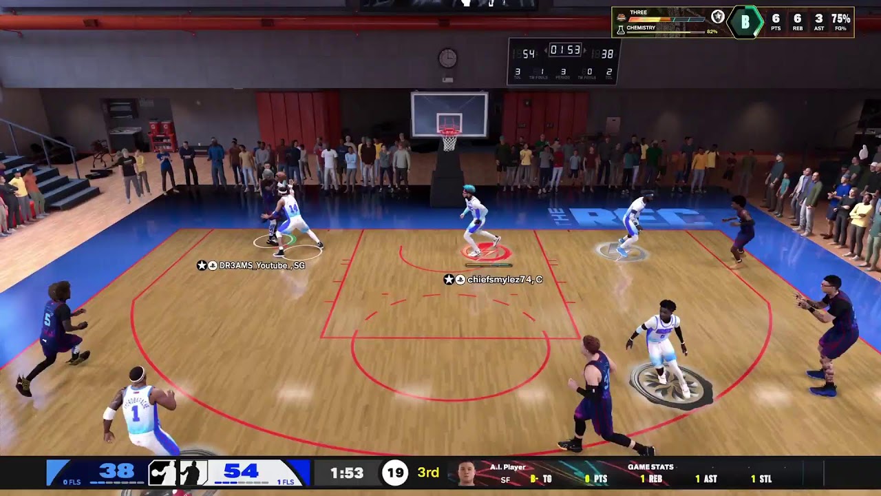 NBA2k26 random runs in rec