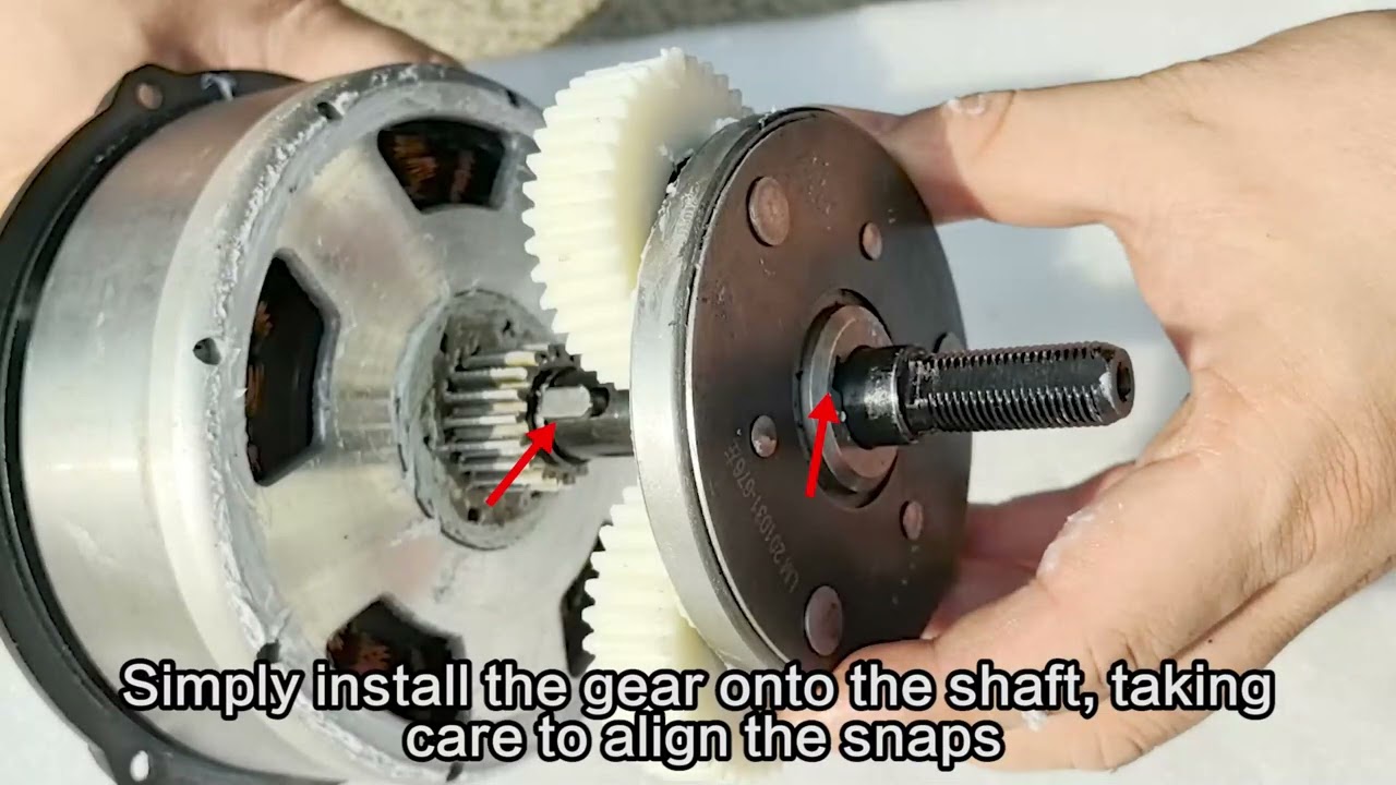 lankeleisi x3000max // how to test and replace the rear motor