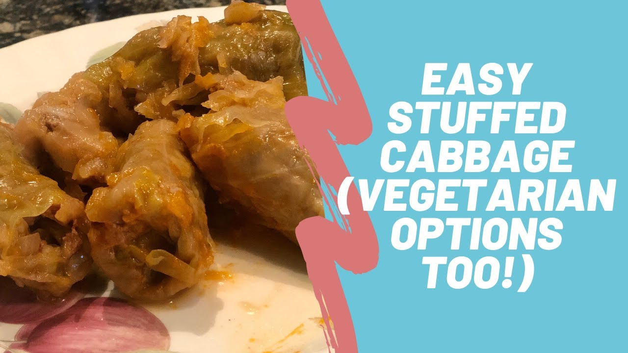 Easy Stuffed Cabbage (Romanian Sarmale, Traditional & Vegetarian)