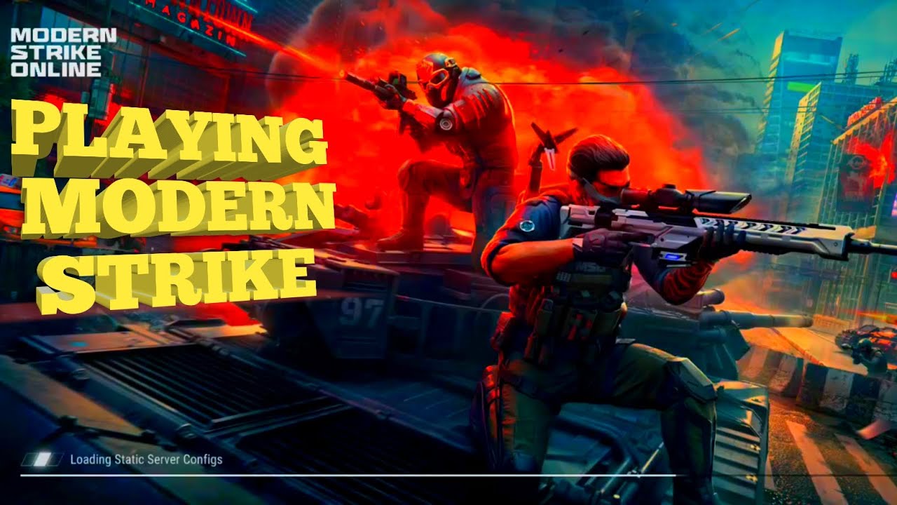 PlAYING MODERN STRIKE ONLINE BATTLE GAMING|| DRV GAMING 