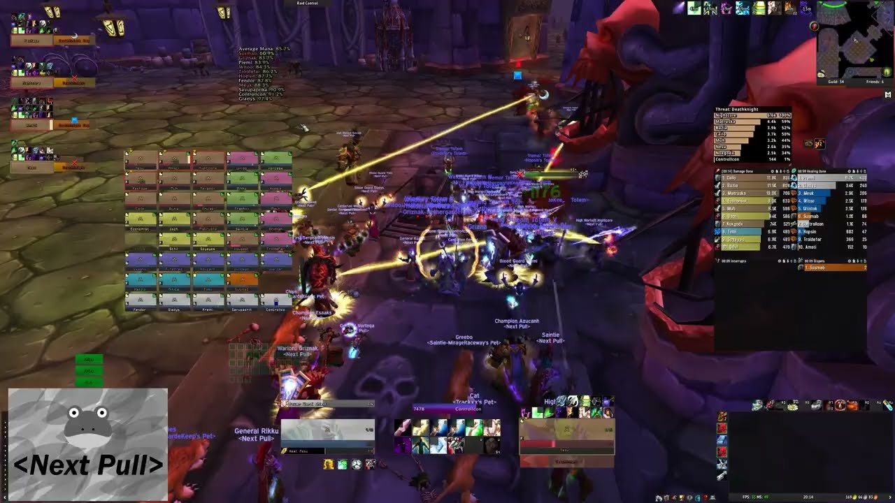 (VOD) Next Pull Naxxramas raid - [Healer POV] - WoW Classic