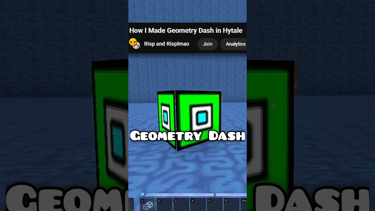 They ALREADY made Geometry Dash in this game??