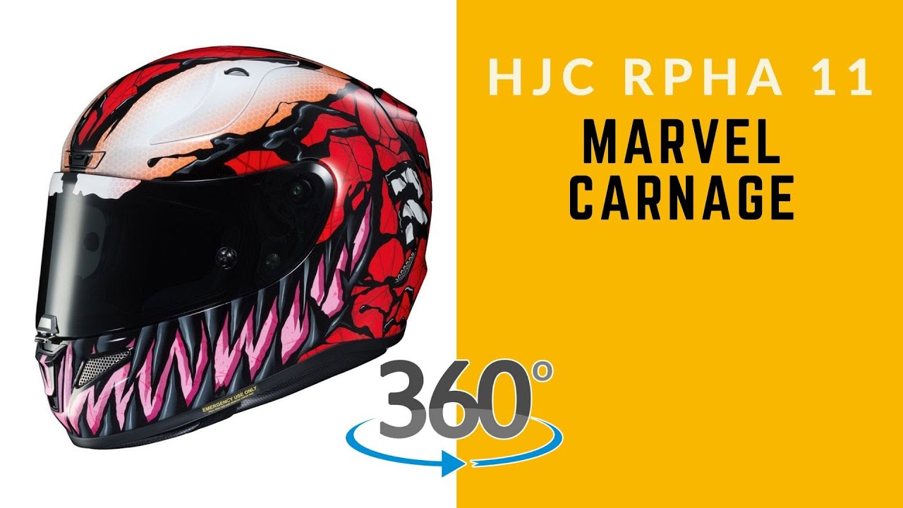 HJC RPHA 11 Carnage, Marvel - 360° Oram