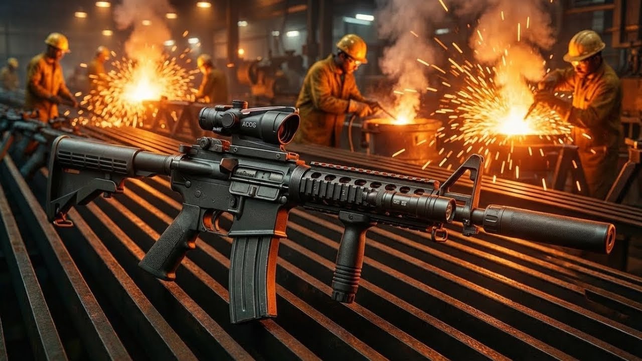 How an M4 Carbine is Made Complete Manufacturing Process