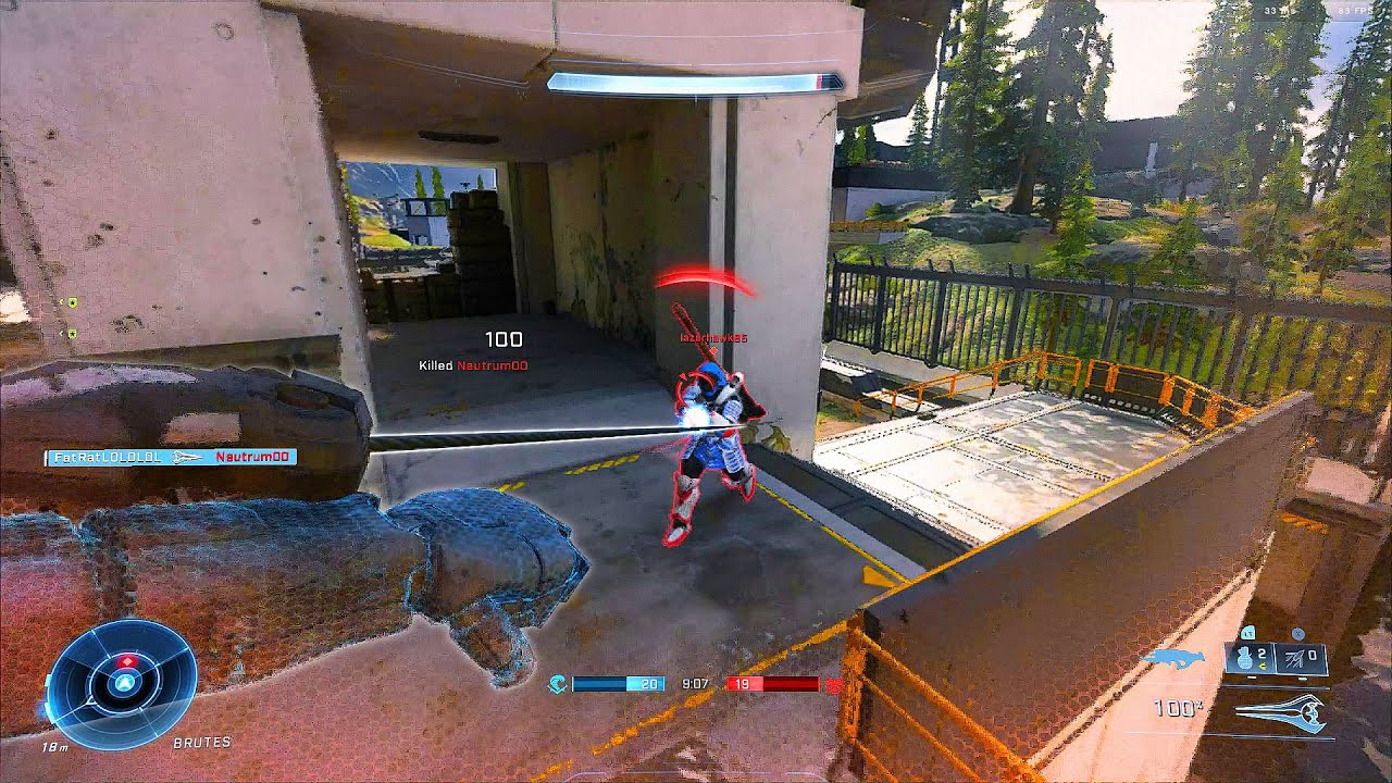 feelin' like spiderman in halo infinite (31 kill gameplay)