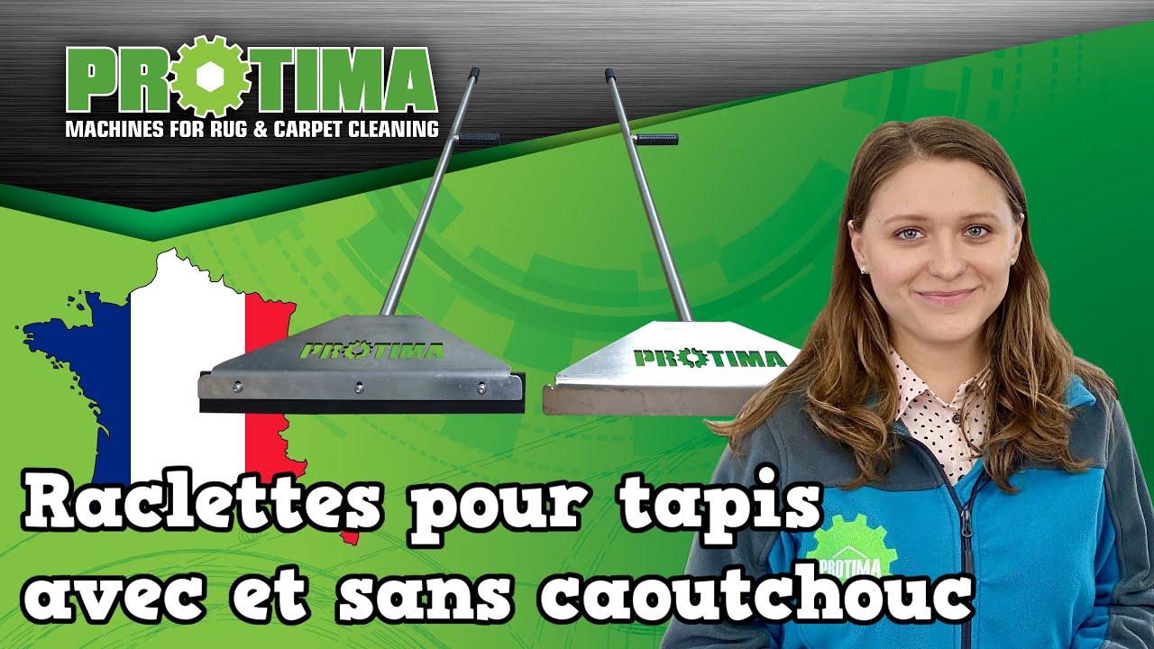 Raclettes de lavage de tapis | Machines à laver les tapis de PROTIMA