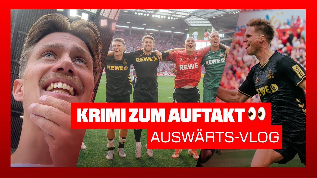 VLOG: Last-Minute-Sieg in Mainz 🤯 | 1. FC Köln
