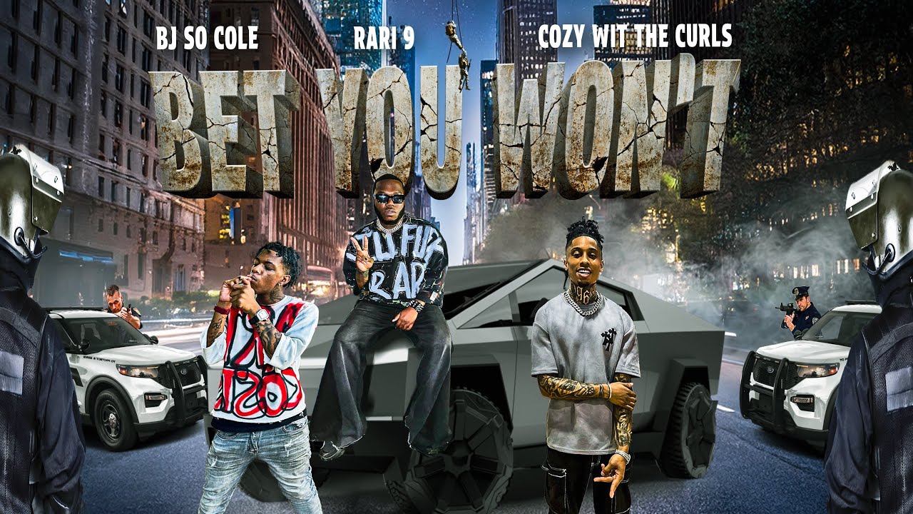 BJSOCOLE — Bet You Won’t feat. ( Djrari9 & Cozywiththecurls ) ( Official Music Video )