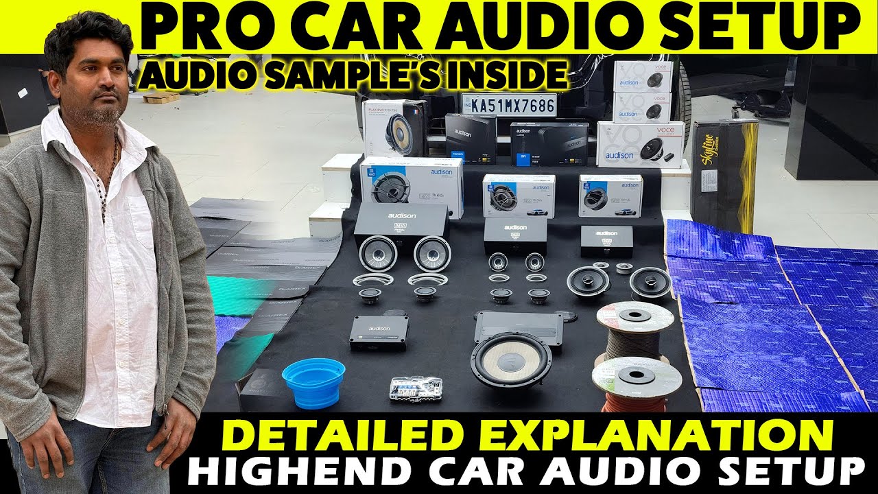 Highend Car Audio Setup | Car Audio Specialist | Chennai Car Audio | Car Accessories in Chennai