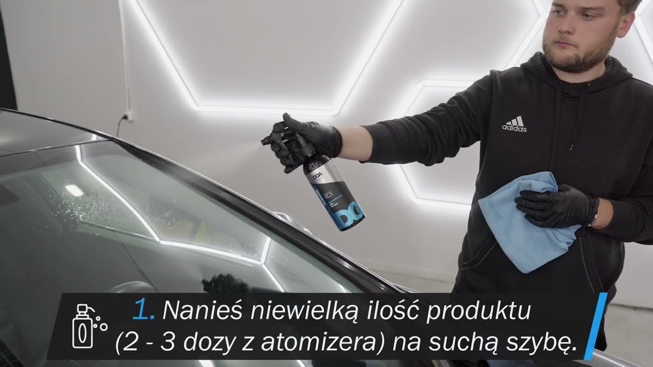DOA VAPER GLASS CLEANER - płyn do szyb, usuwa osady po elektronicznych inhalatorach nikotyny.
