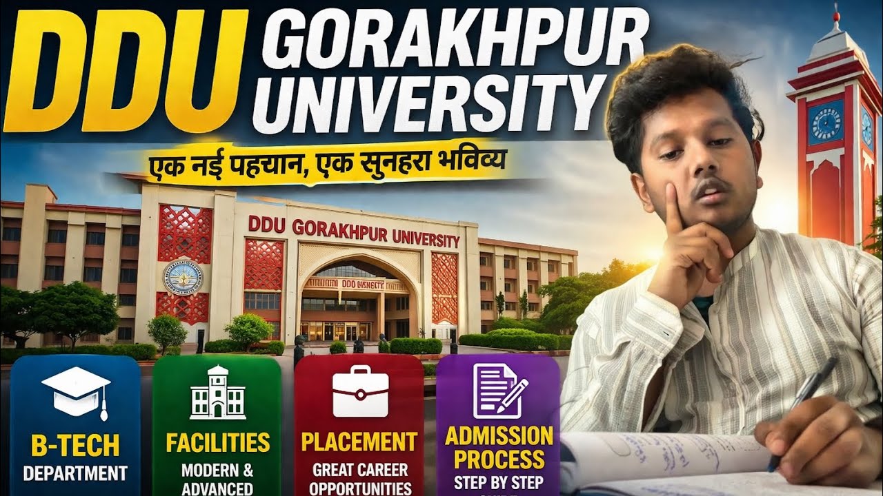 B-Tech Department of DDU GORAKHPUR UNIVERSITY || Facilities, Placement etc.