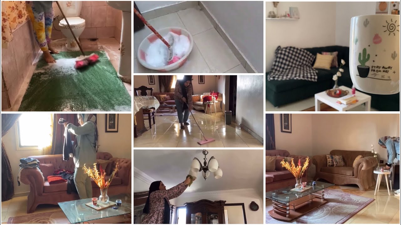 أقوي تنظيفات رمضان2026🌙روتين التنظيف العميق والروائح المنعشه🫧روتين تحفيزي لتنظيف البيت كله🧹💯