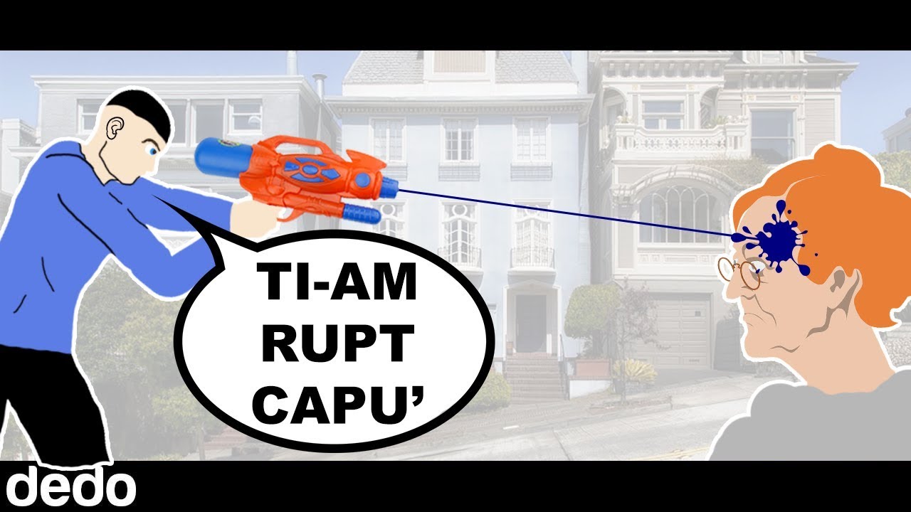 Pistolu', bataia cu apa si capu' spart
