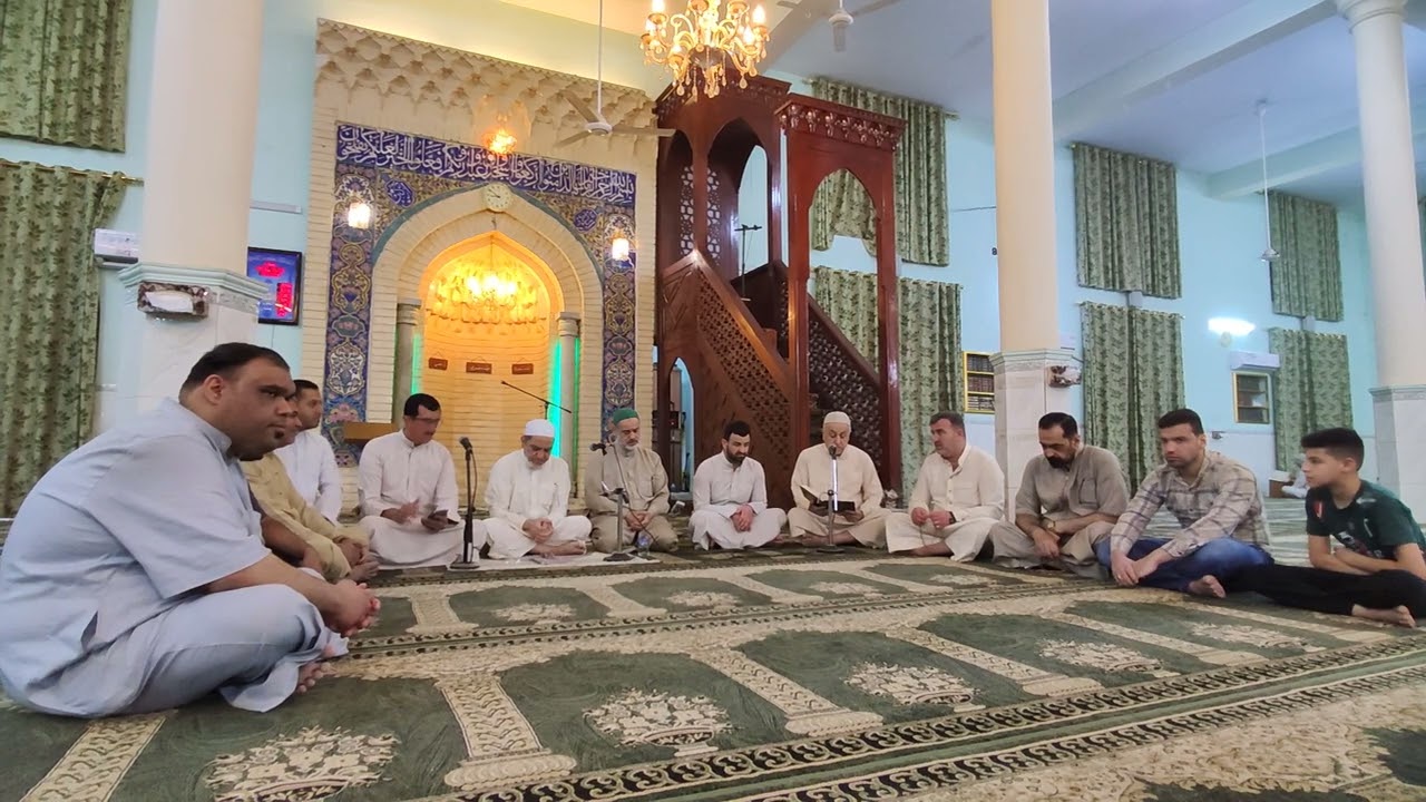 تلاوة للدكتور قاسم كاظم العاني من جامع الفلوجة الكبير ٣٠رمضان١٤٤٣هـ