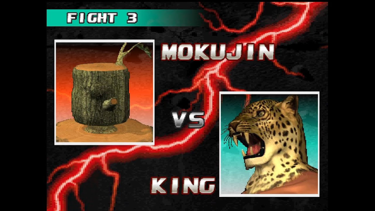 TEKKEN 3: Mokujin Survival Mode Gameplay (PS1/PSX)