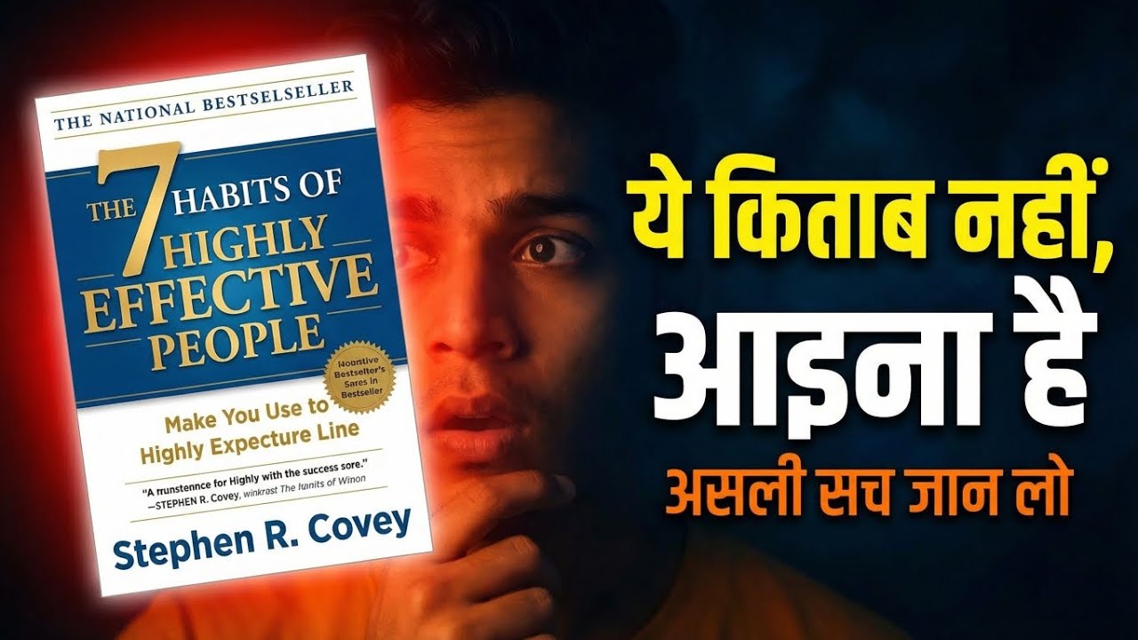 The 7 Habits of Highly Effective People by Stephen R. Covey | Book Summary in Hindi | Audio Book
