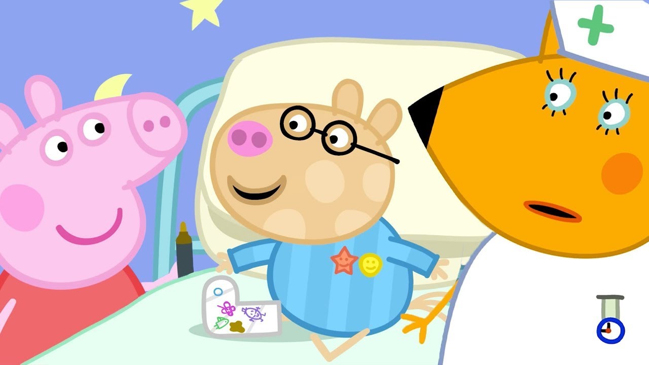 Besuch im Krankenhaus 🏥 Peppa-Wutz Volle Episoden | Cartoons Für Kinder