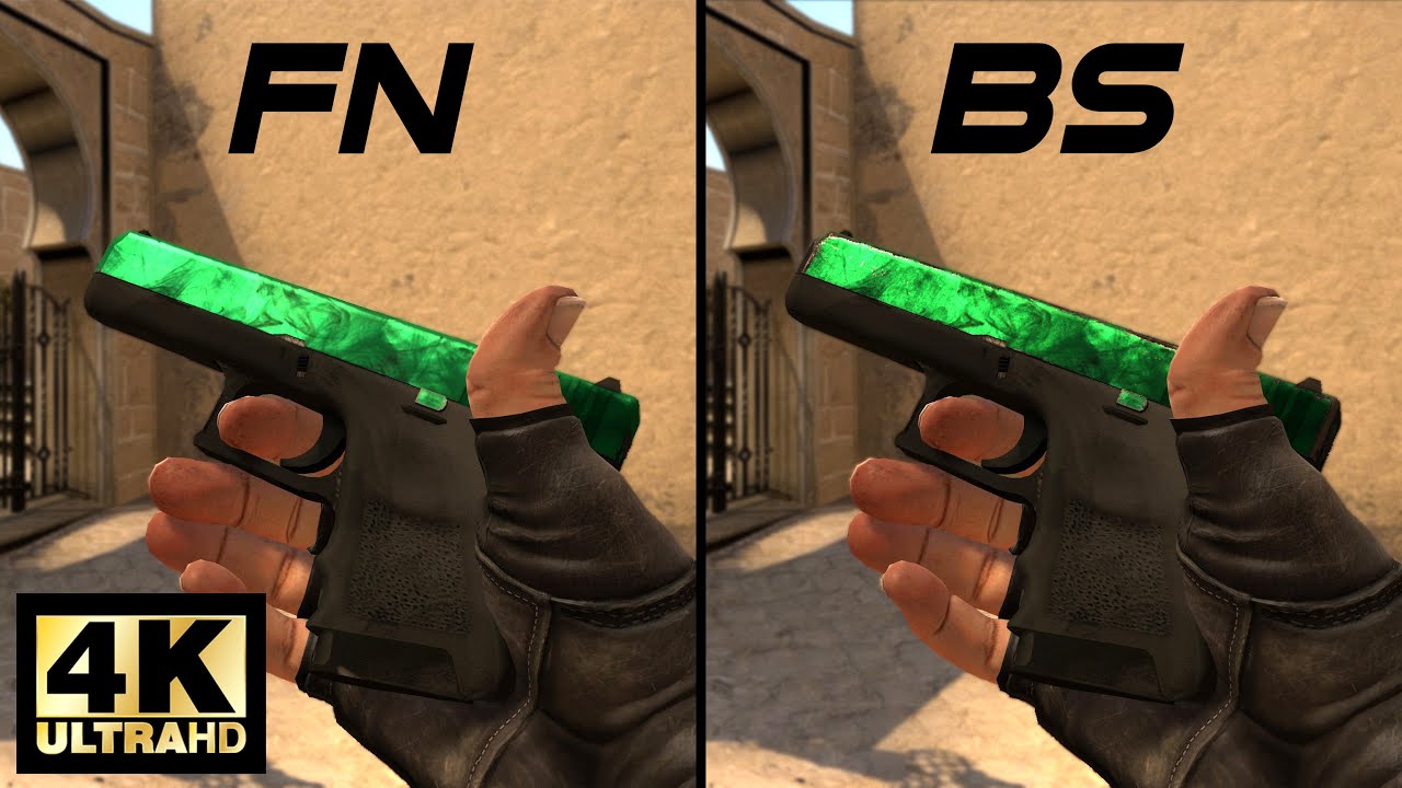 CSGO Glock-18 | Gamma Doppler - Skin showcase and gameplay all floats [4K60FPS]